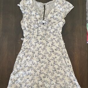 Abercrombie & Fitch Tie Mini Dress